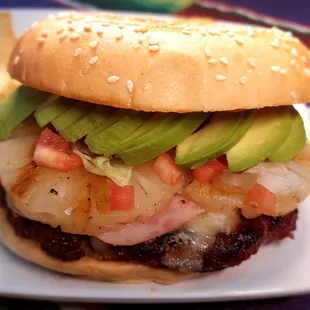 Delicious Hawaiian Burguer!