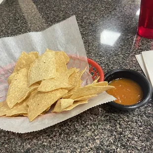 Tortilla Chips and Salsa