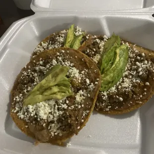 Tostada Picadillo Regio Plate