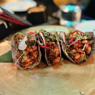 Octopus taco