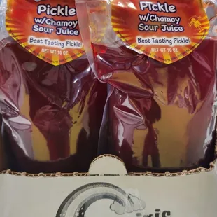 pickles con chamoy