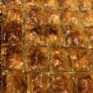 Walnut baklava