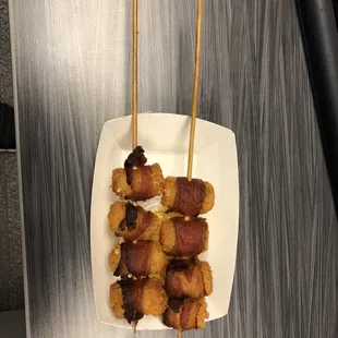 The bacon wrapped tots was a magical experience.