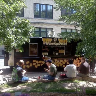 TOT BOSS food truck at Mears Park in St. Paul MN
