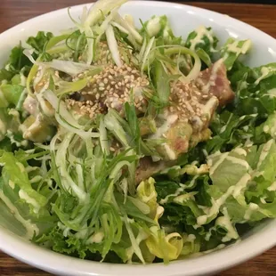 Albacore Avocado Bowl