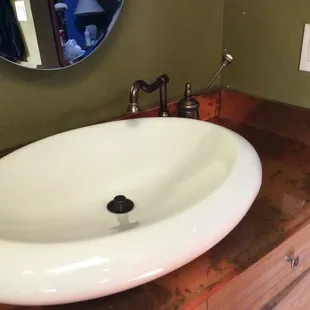 Copper Countertop and Toto sink