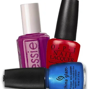 China Glaze, Essie, OPI, Morgan Taylor, Butter London...and more!