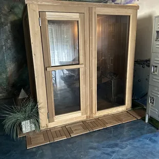 Detoxing Steam Sauna!