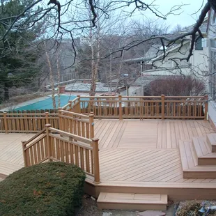 We also do decking...