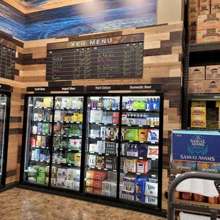 a view of a grocery store