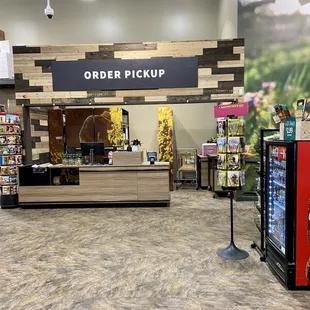 the inside of a grocery store