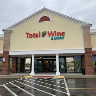 the front of the store