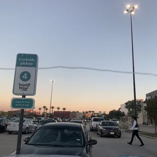 a parking lot full of cars