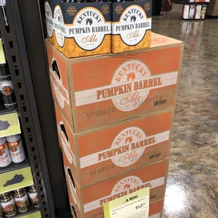 Kentucky Ale Pumpkin Barrel is out!!