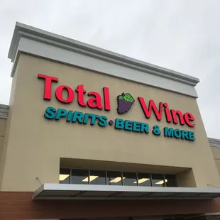 the front of the store