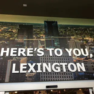 Here&apos;s to you, Lexington = our second Total Wine location.