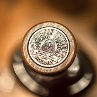 Horse Soldier Whiskey (Up Close of Cap).
