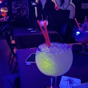 One of their large drinks for sharing