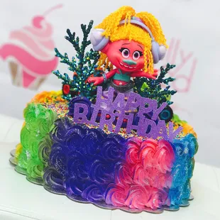 Trolls DJ Suki Cake