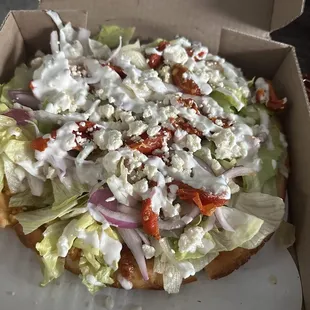 10" John Belushi - this has extra tzatziki sauce. I prefer it with extra, the original just has a drizzle.
