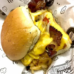 Bacon Cheeseburger Slider