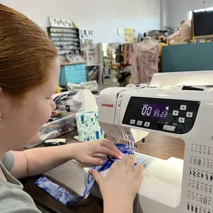 Sewing classes