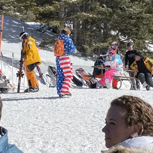 Always great people watching!