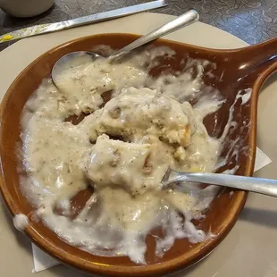 Biscuits and gravy