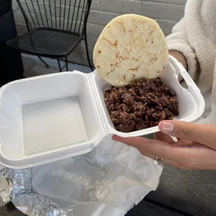 Casamiento con tortilla