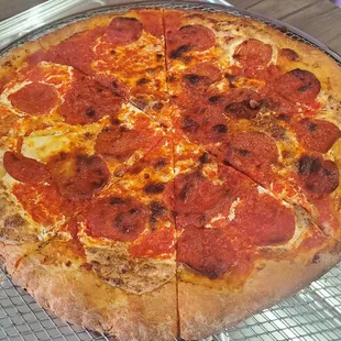 Pepperoni pizza