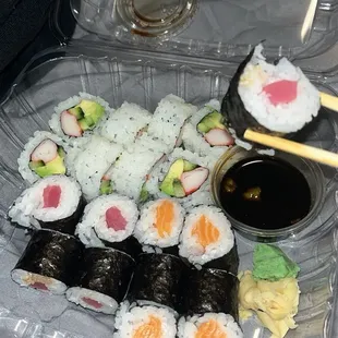 3 Roll Combo A Plate - $16