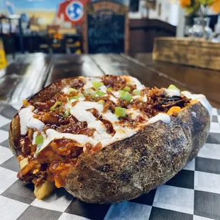 BBQ Baked Potato