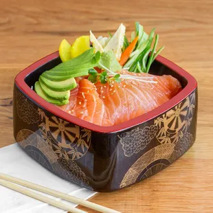 Salmon Avocado Bowl