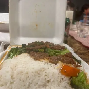 Beef and broccoli