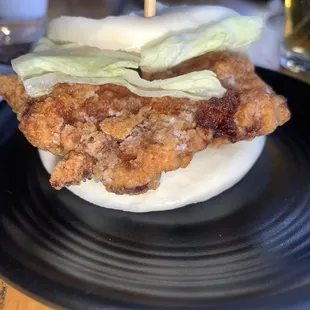 Fried Chicken Bun, wow just wow