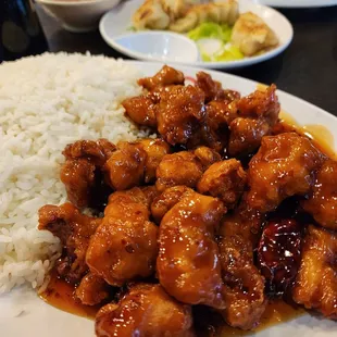 Orange chicken