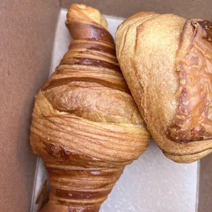 Croissant and Pain au Chocolat