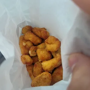 One order of cheese curds (jalapeno)
