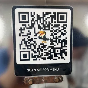Menu QR code