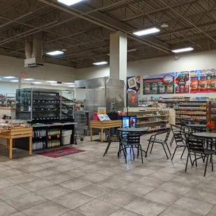 Indoor cafe
