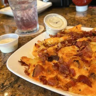 Fully loaded fries! So great!