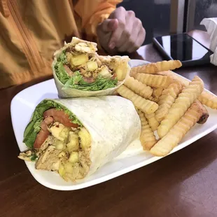 Jerk Chicken Wrap