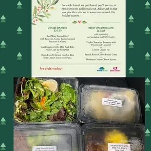 12/22/21 Holiday special. My BOGO meals went to my friend in need. Thank you Bob &amp; Nancy for sharing your BOGO meals w/ my mom.