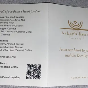 Baker's Heart (by Touch a Heart) products