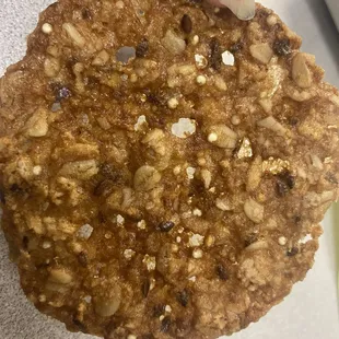 These Oatmeal, Quinoa &amp; Flaxseed cookies are so thin and delicious! These are kiawe pod Flour flavor.