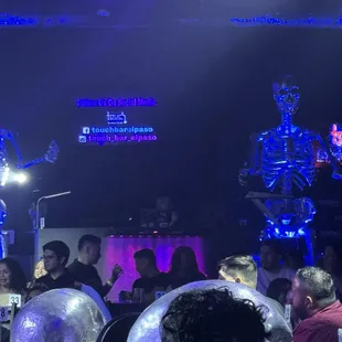 These are pictures of the venue the Touch Bar