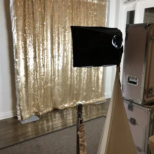 Love my honey gold backdrop