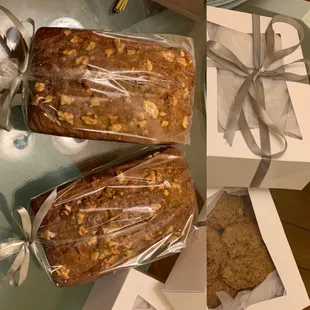 Yummy banana nut bread
