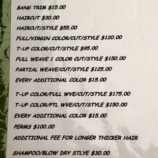 Call Rhonda for free consult bc prices pending on length, texture, and condition. But is truly a hair artist! 559-375-4860