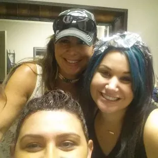 Katie, Glow, and Rhonda!!!